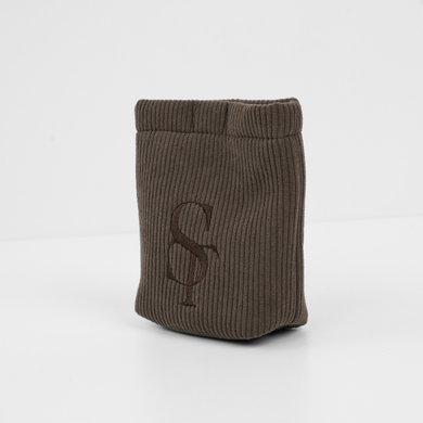 Elma godtepose med affaldsposeholder | Dark Oak