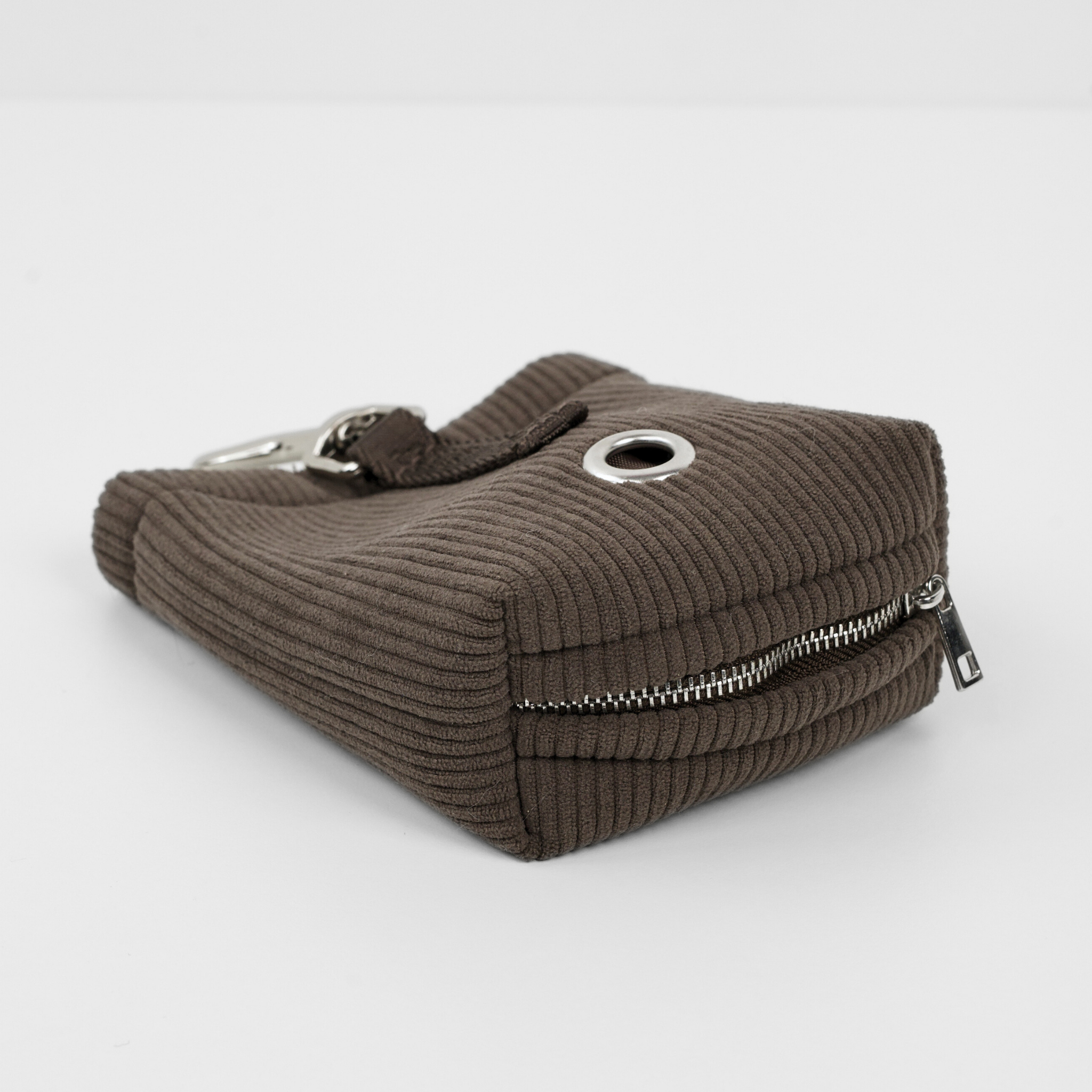 Elma Treat Bag w. Waste Bag Holder | Dark Oak