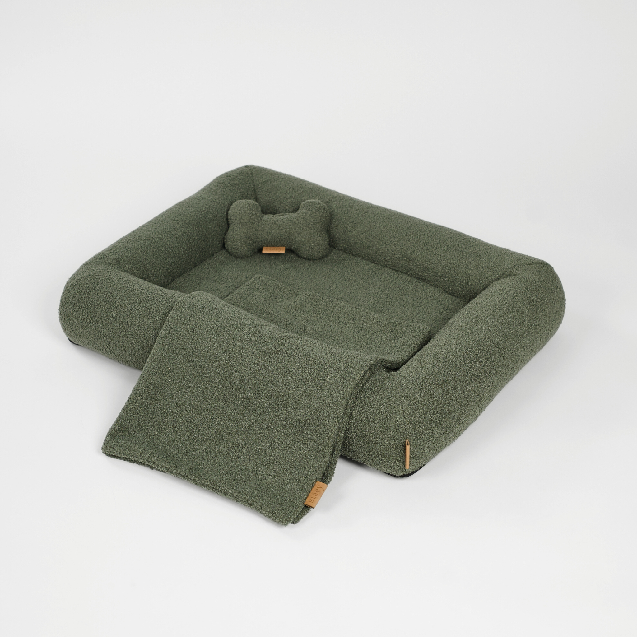 Hundetæppe | Moss Bouclé