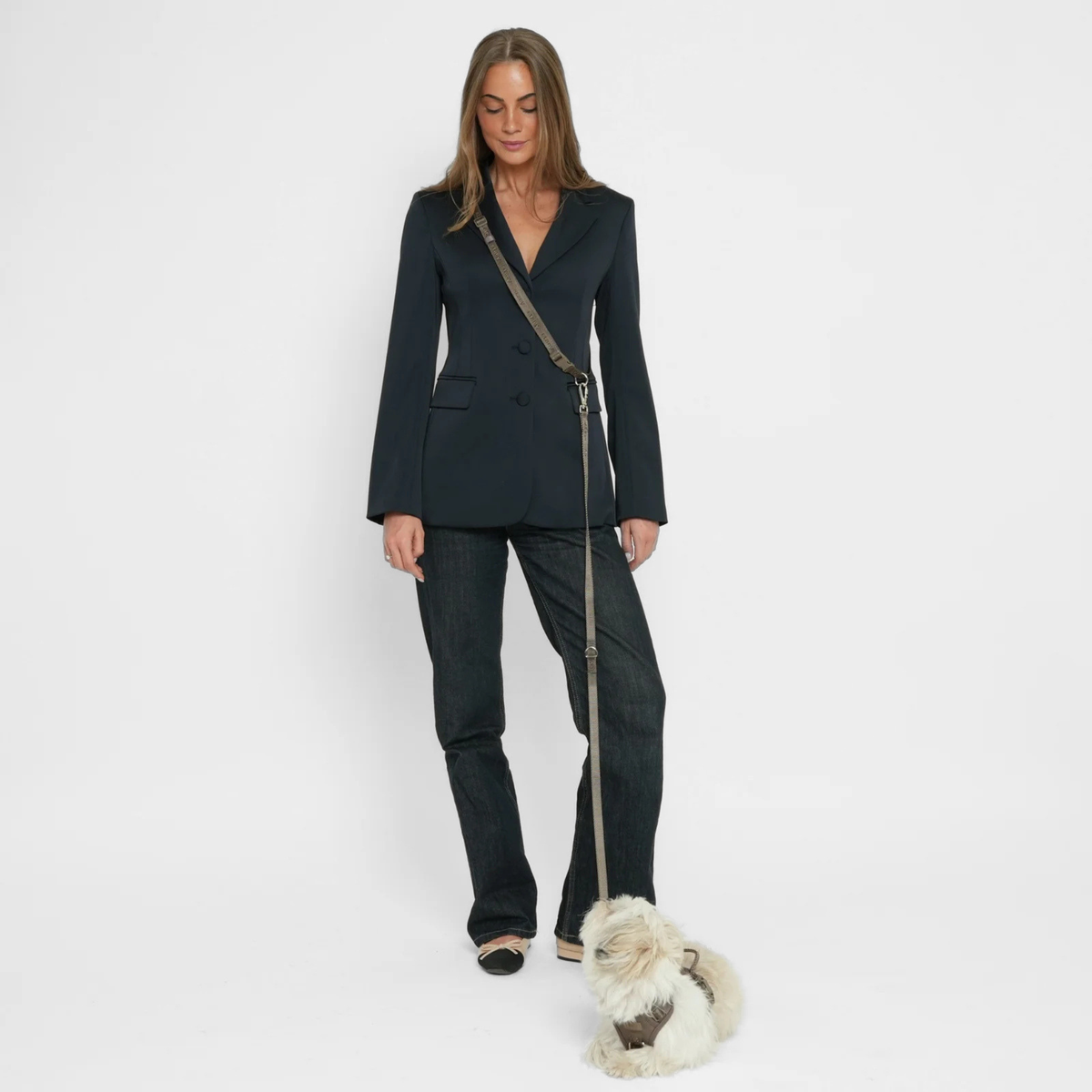 Hands-Free Dog Leash | Taupe