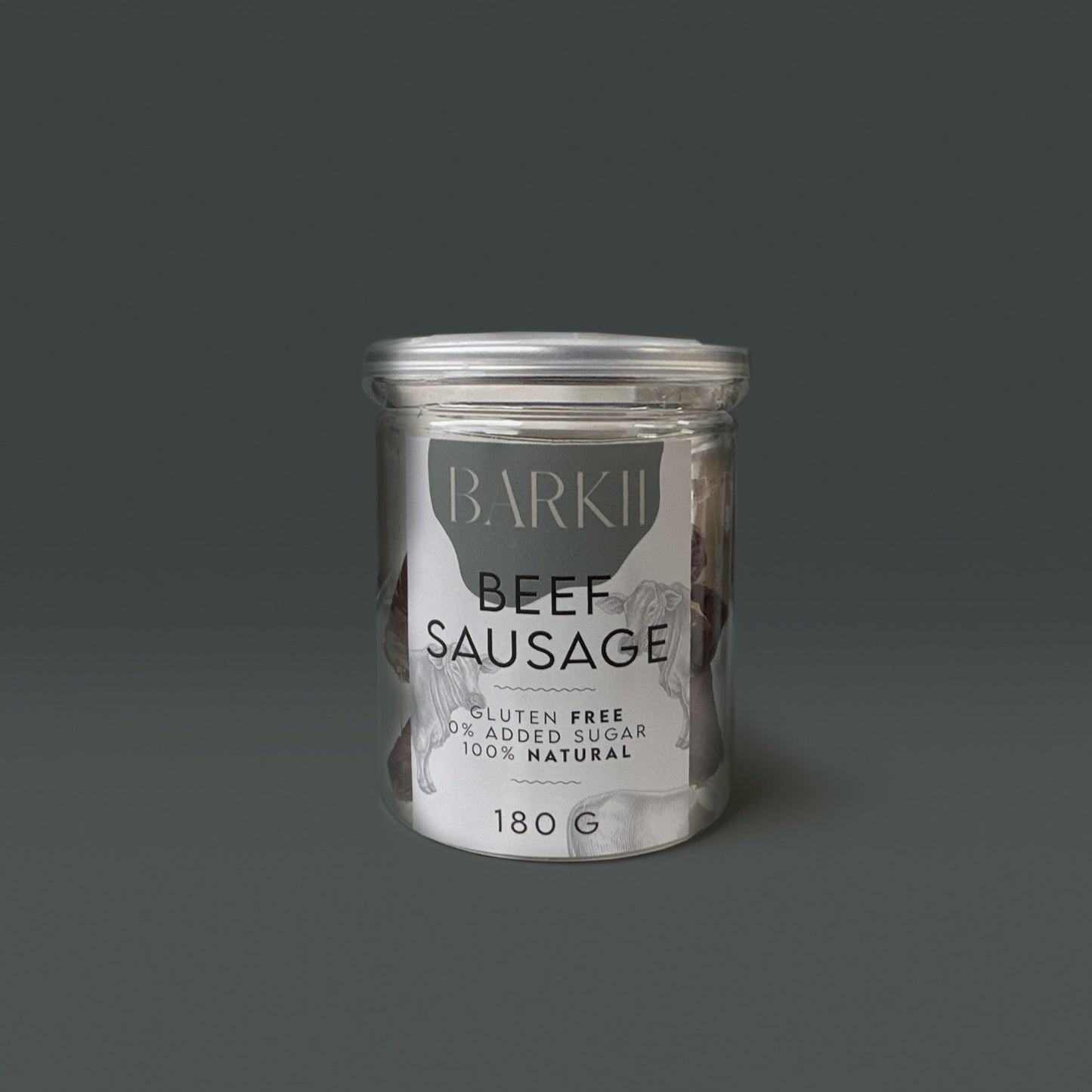 Barkii Soft Sausages | Okse, 180g