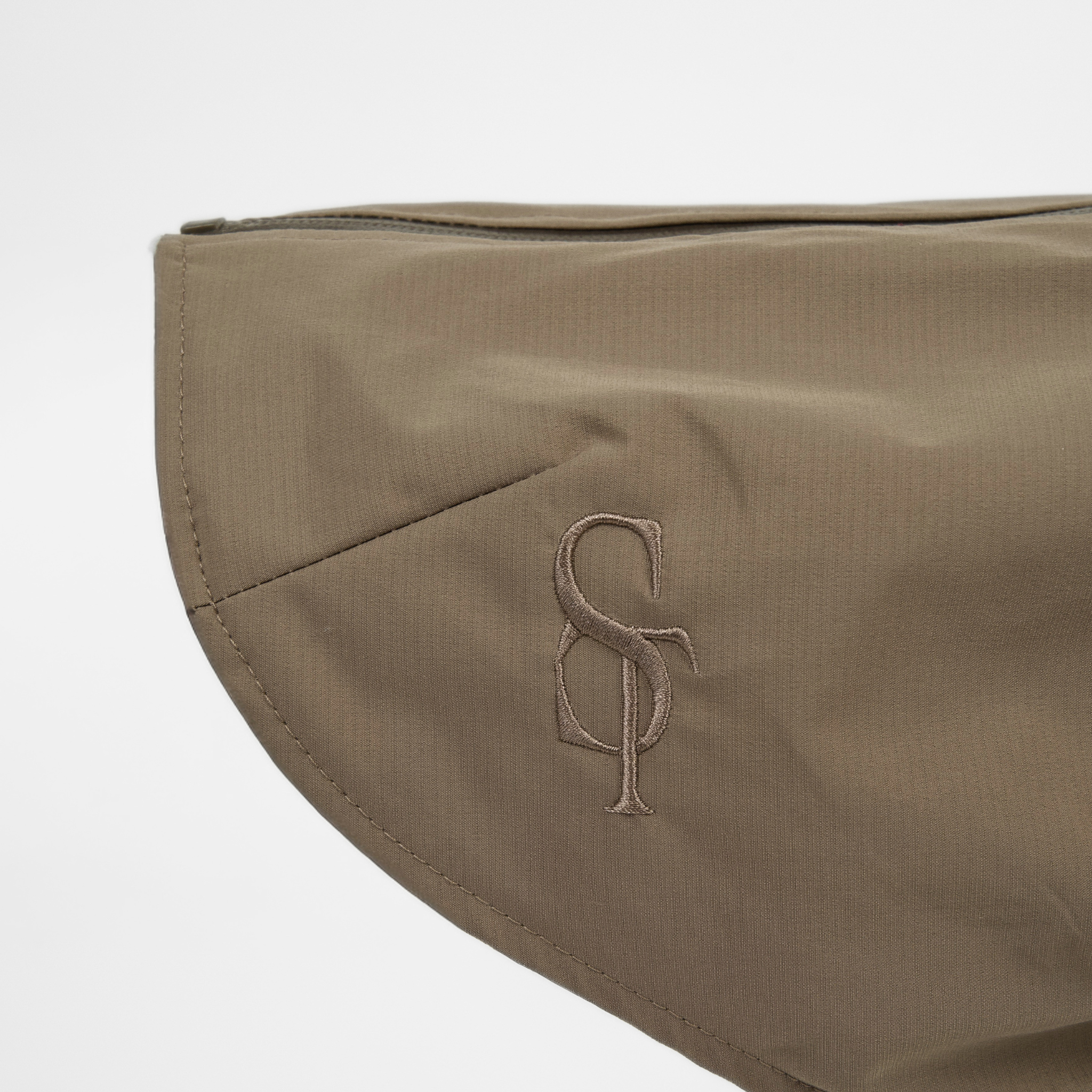 Norma Dog Rain Coat w. Harness | Taupe