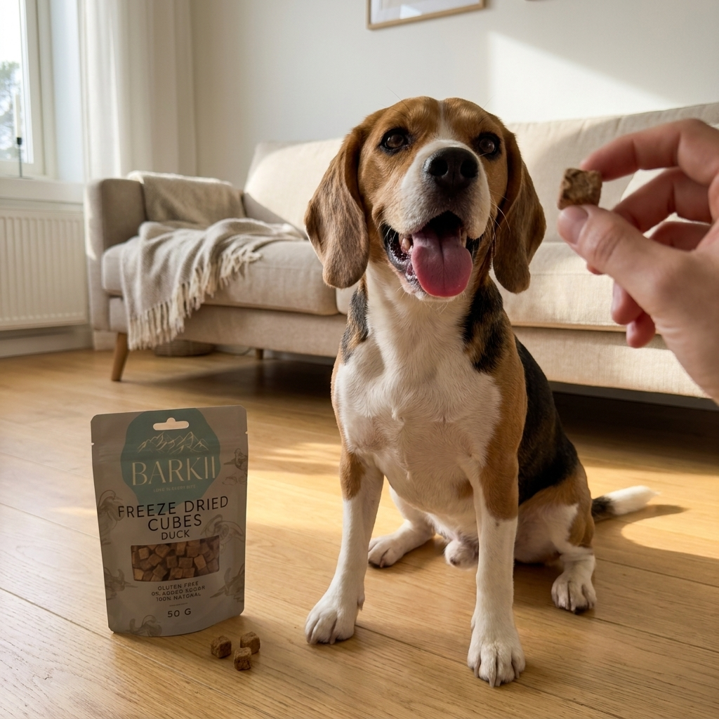 Barkii Freeze-Dried Treats | Duck | 50g.