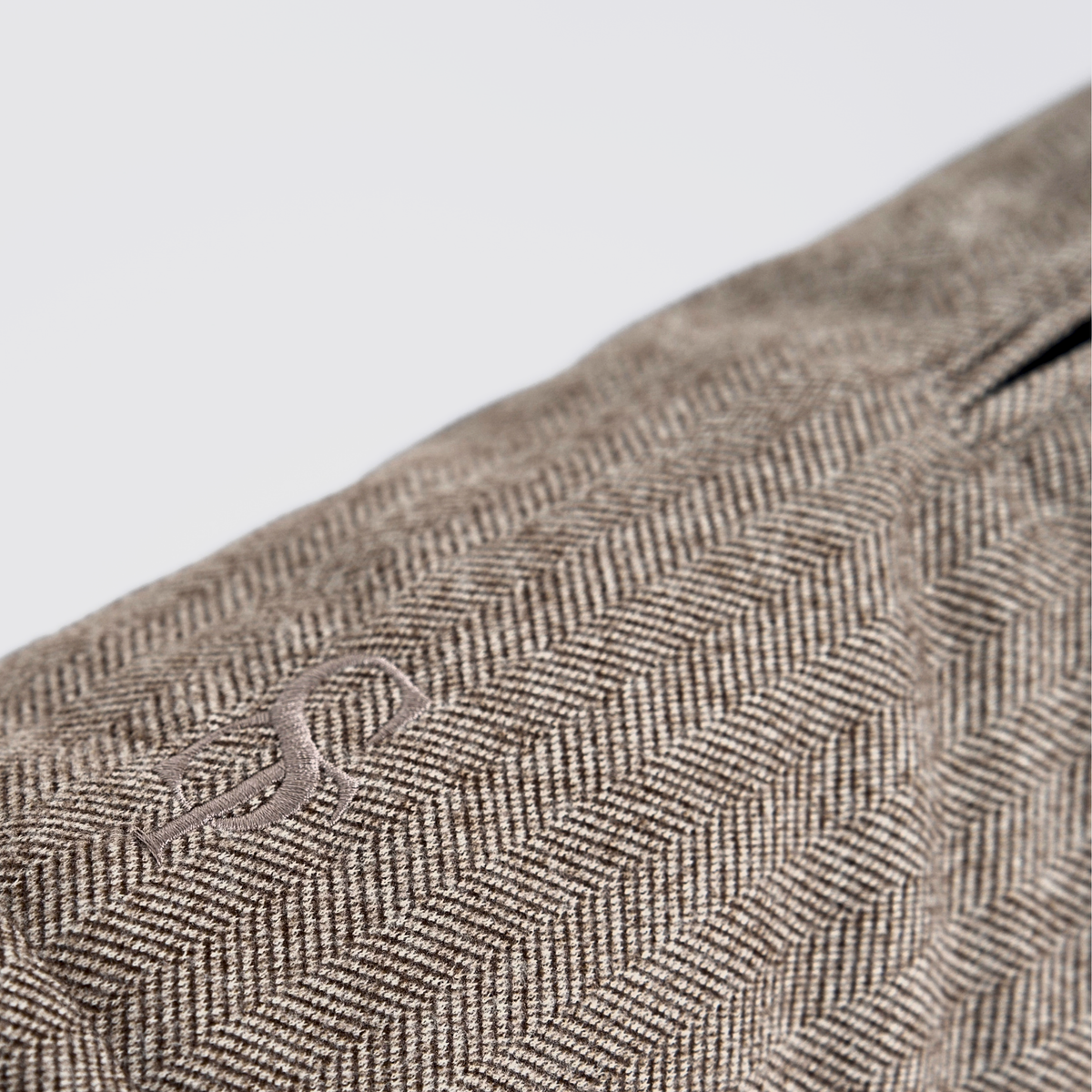 Mira hundefrakke | Herringbone Mocca