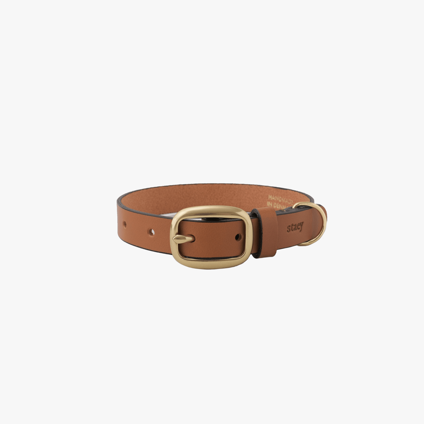 Staey, Hundehalsbånd Læder | Cognac