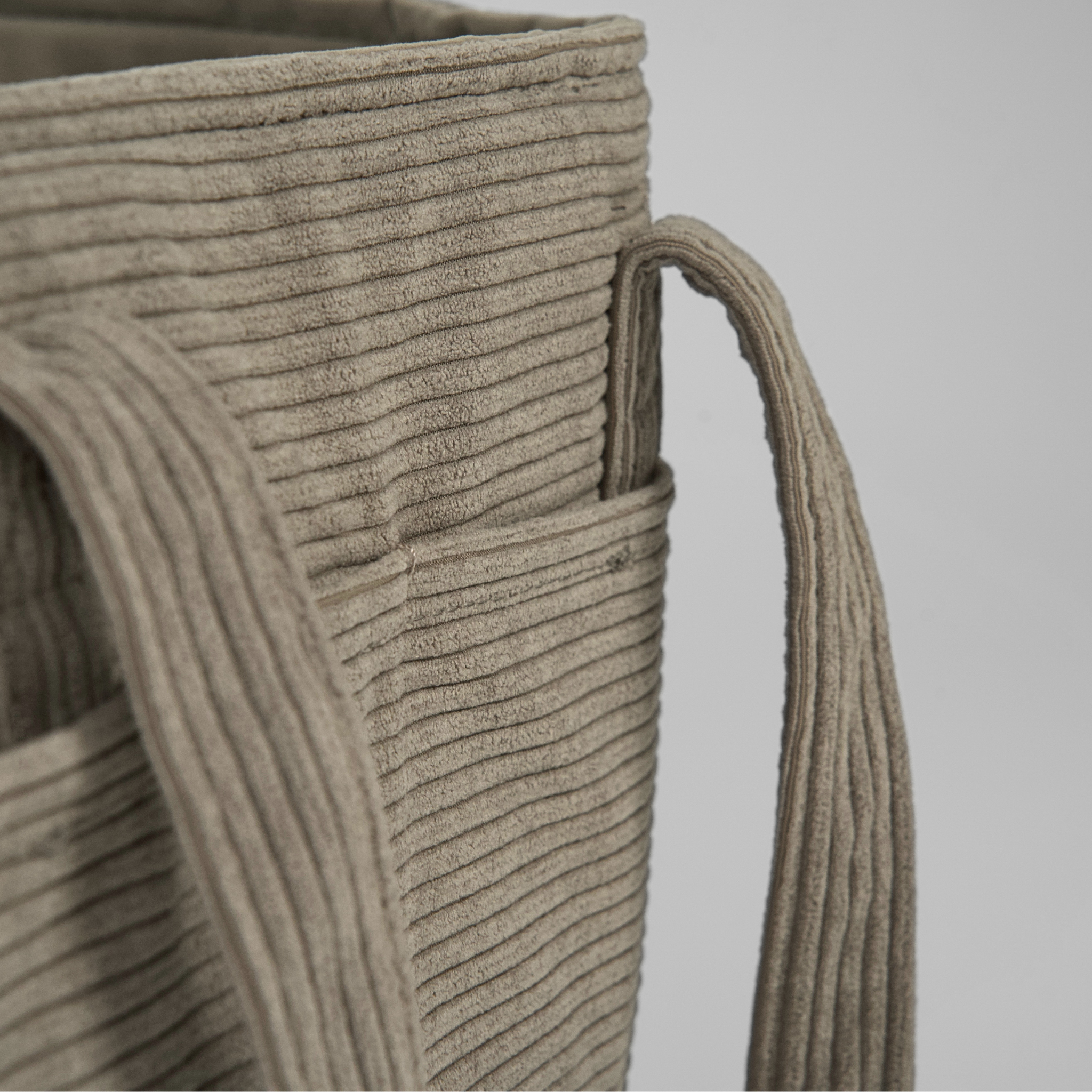 Vilda Carrier Bag | Taupe Corduroy