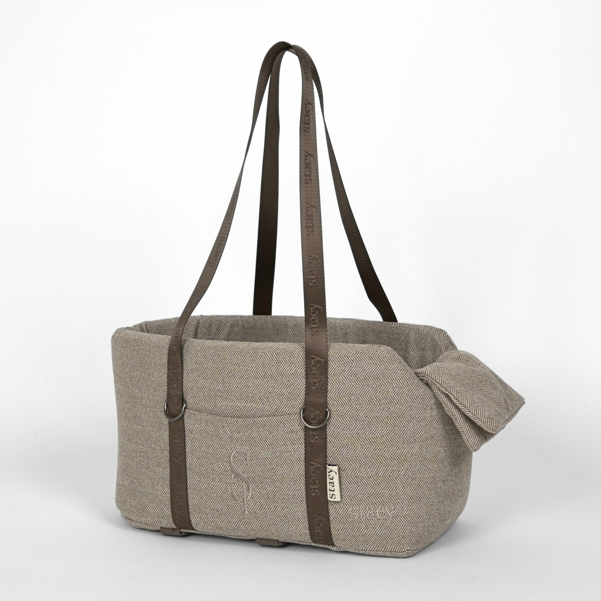 Maya 2-i-1 Bilsæde, Herringbone Mocca