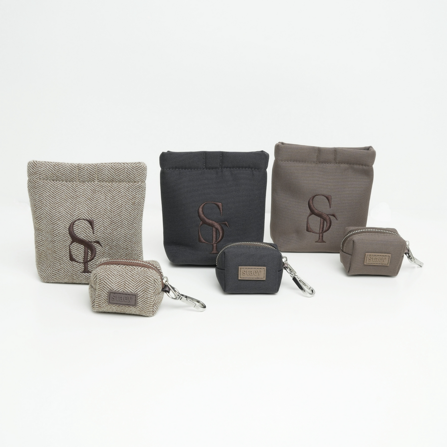 Elma Active Godbidstaske m. Hundeposeholder | Taupe
