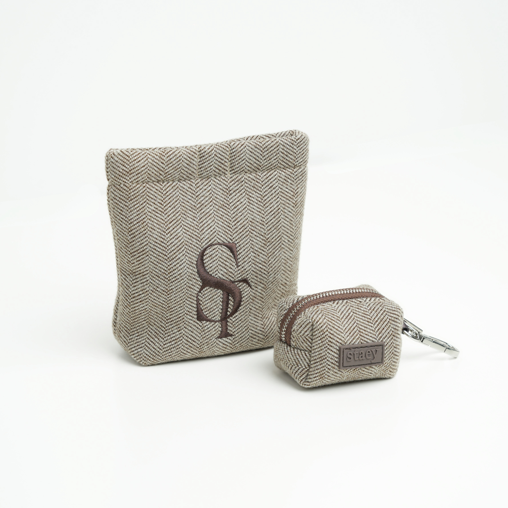 Elma Poop Bag Holder | Mocca