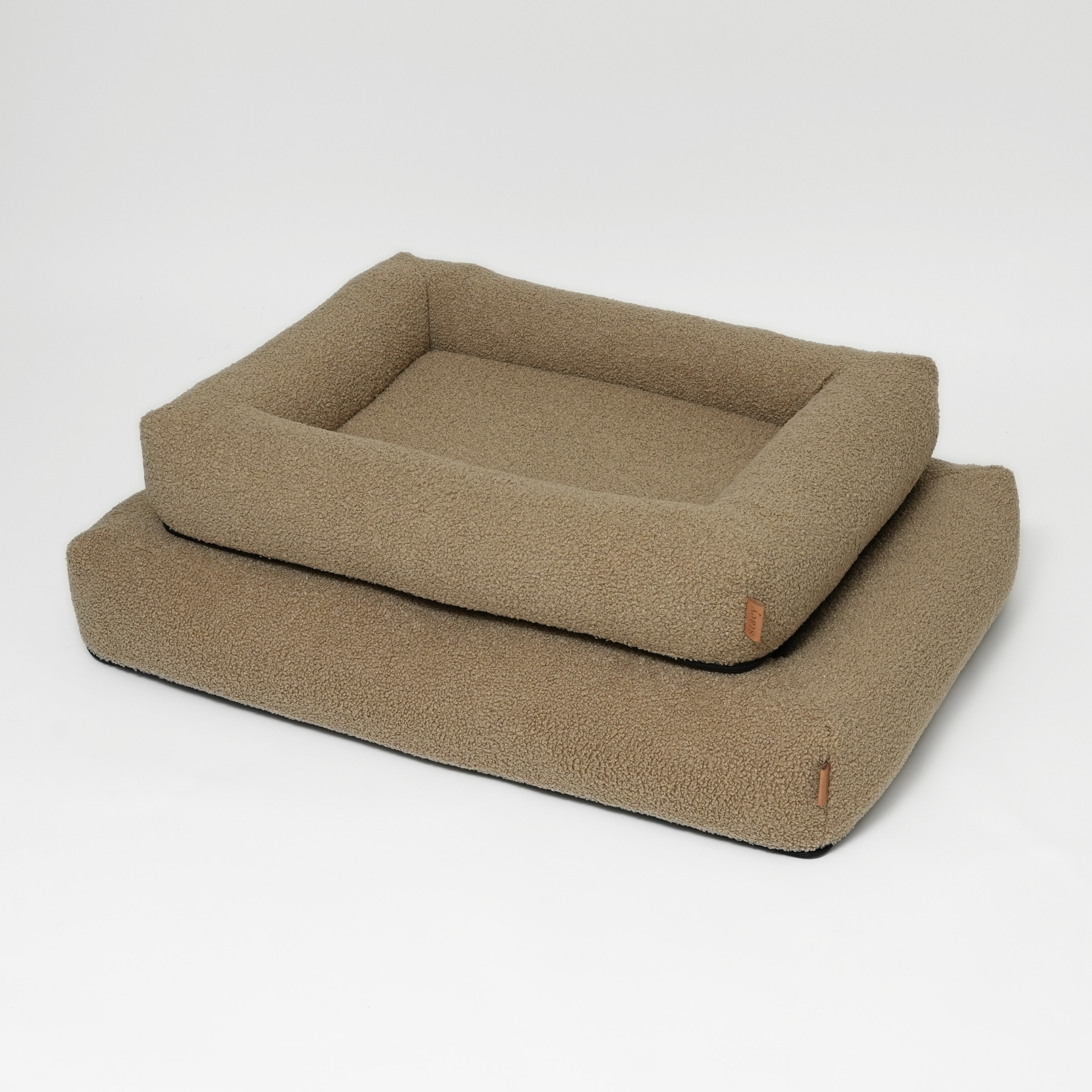 Karla Ortopædisk hundeseng | Oat Bouclé 