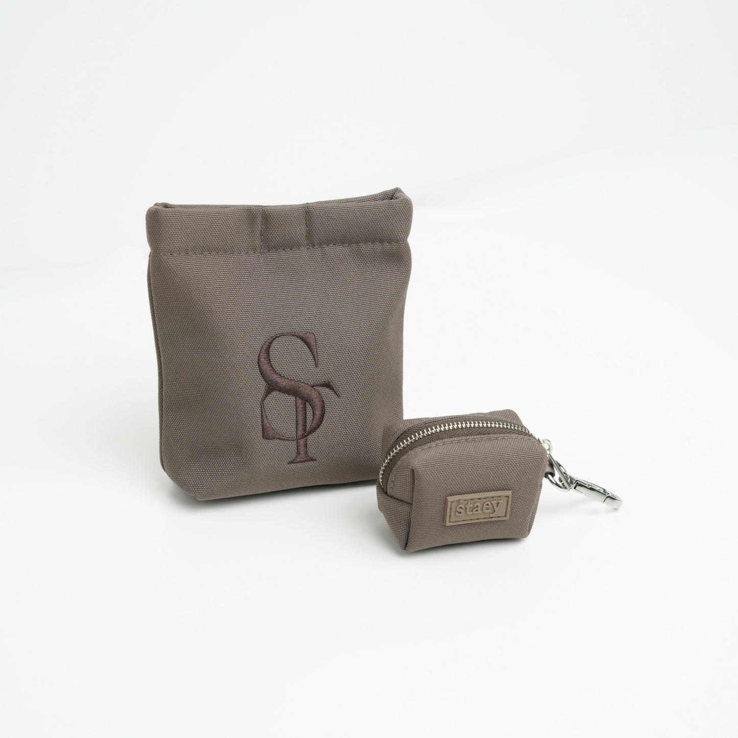 Elma Active Godbidstaske m. Hundeposeholder | Taupe