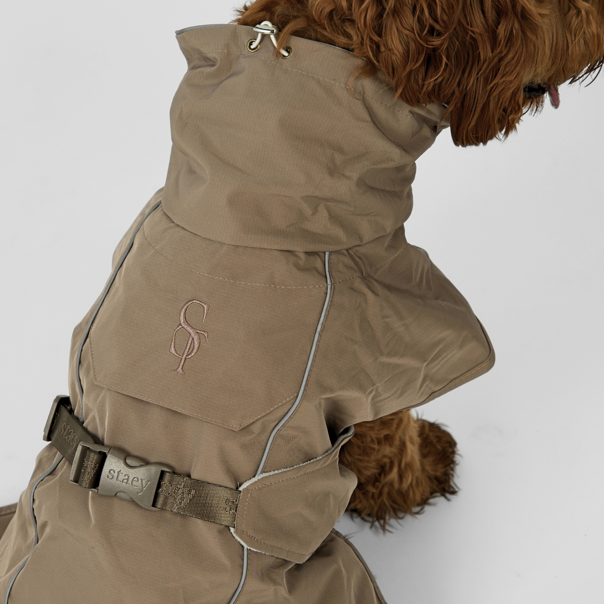 Uma Rain Coat | Taupe