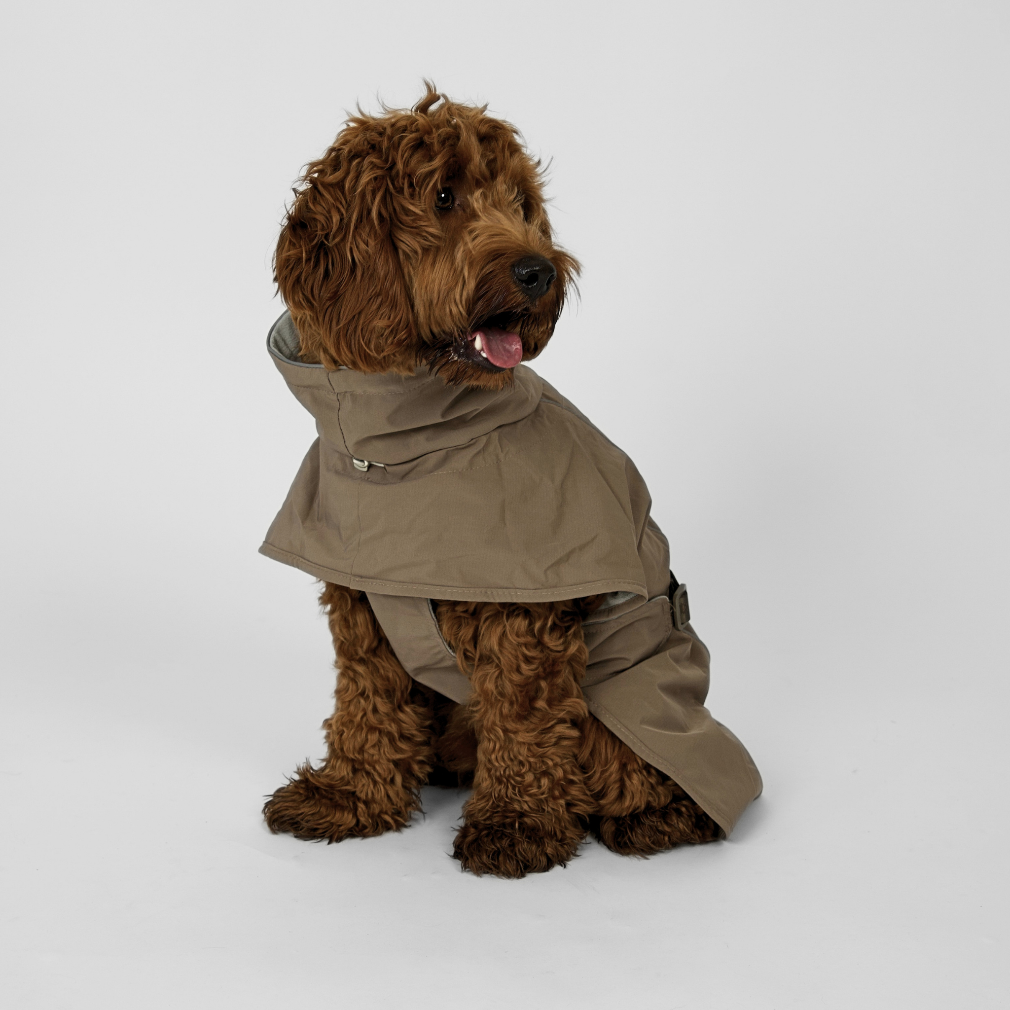 Uma Rain Coat | Taupe