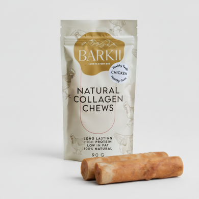 Barkii Collagen Chew Bones | Kylling | 90 g.
