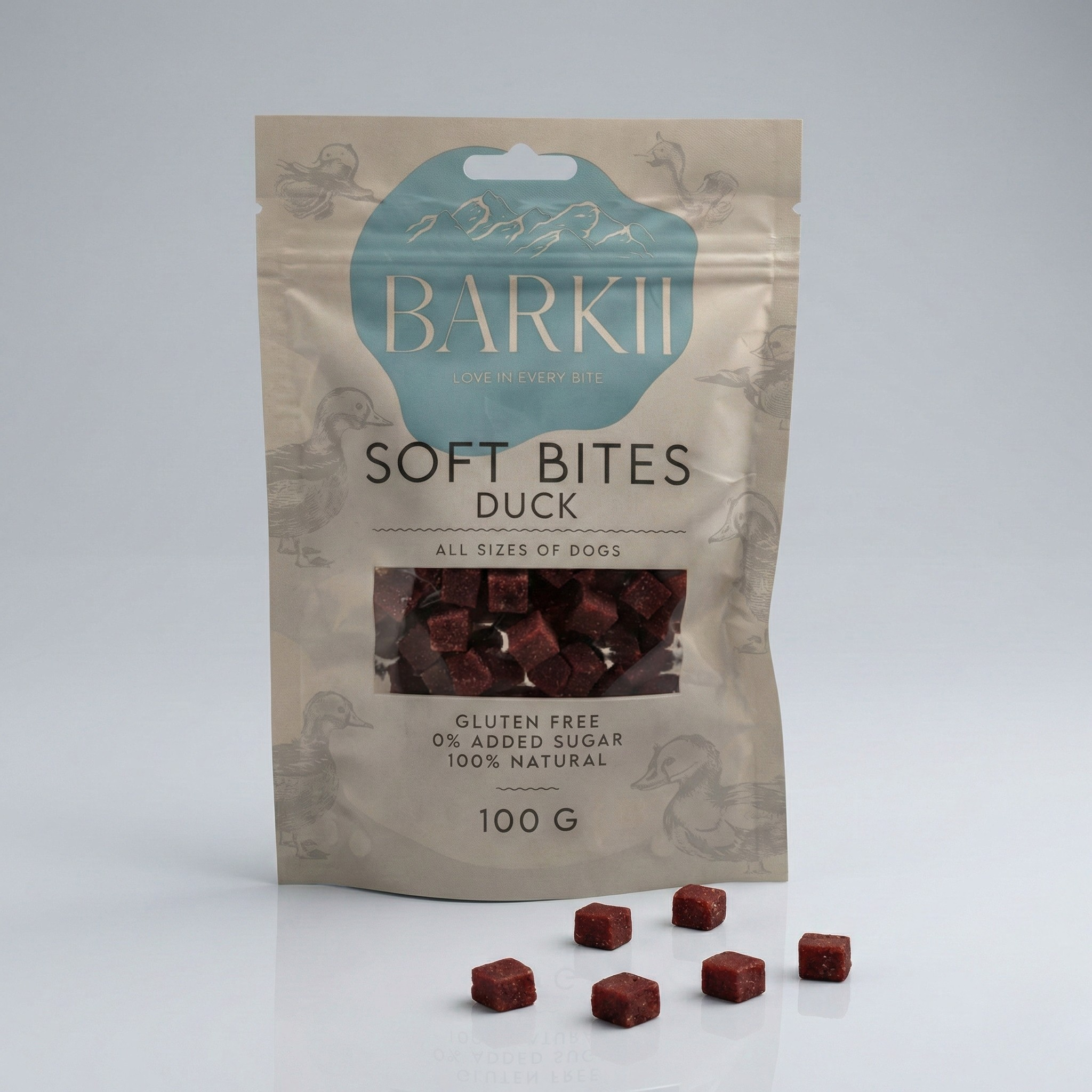 Barkii Training Treats | Duck | 100g.