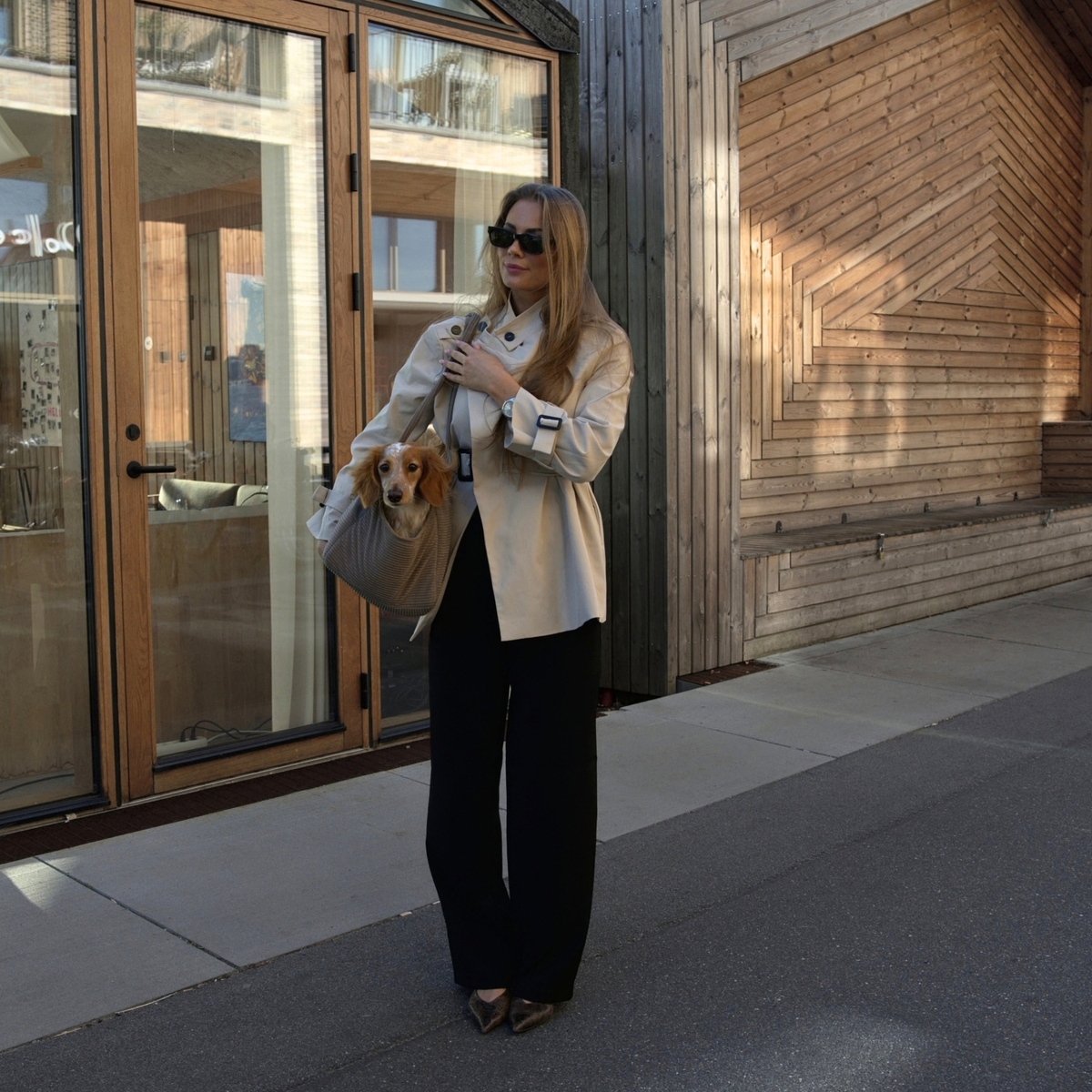 Vilda Carrier Bag | Taupe Corduroy
