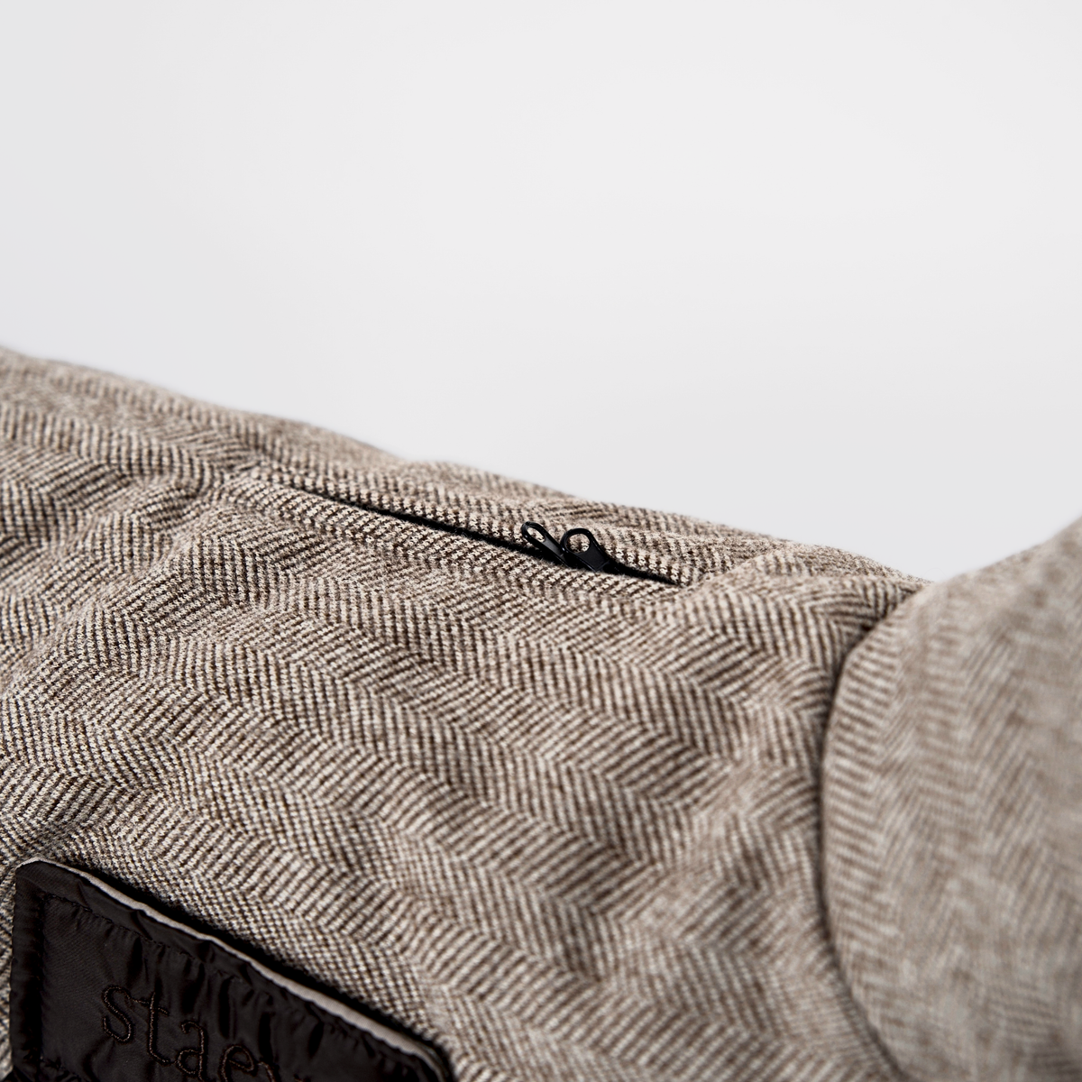 Mira hundefrakke | Herringbone Mocca