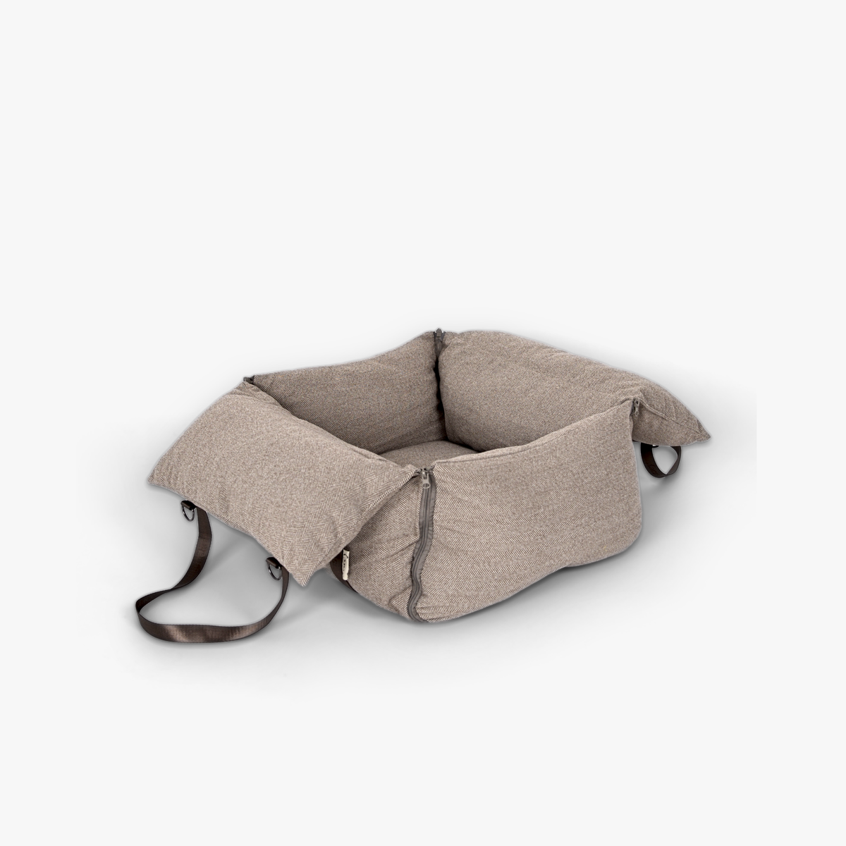 Thea 3-i-1 Bilsæde | Herringbone Mocca